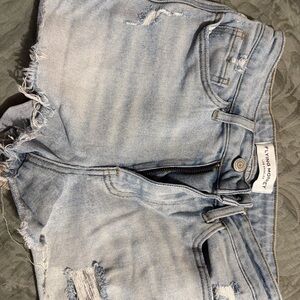 Flying Monkey Faded Blue Distressed Women's Jeans